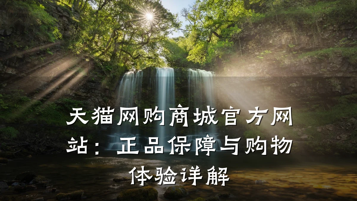 天猫网购商城官方网站：正品保障与购物体验详解
