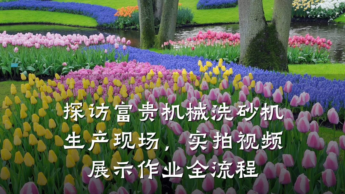 探访富贵机械洗砂机生产现场，实拍视频展示作业全流程