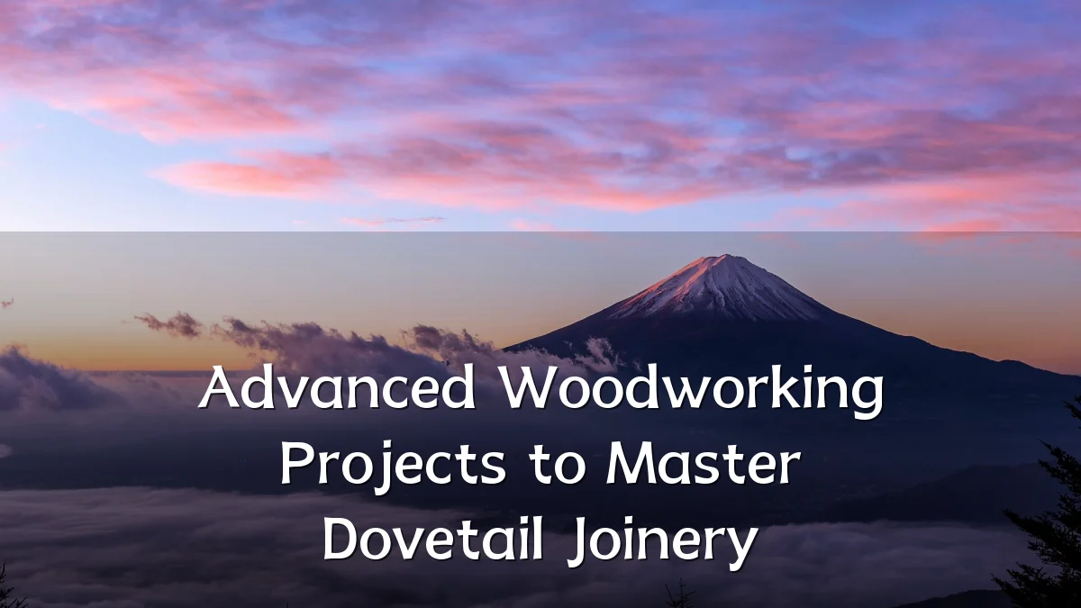 Advanced Woodworking Projects to Master Dovetail Joinery