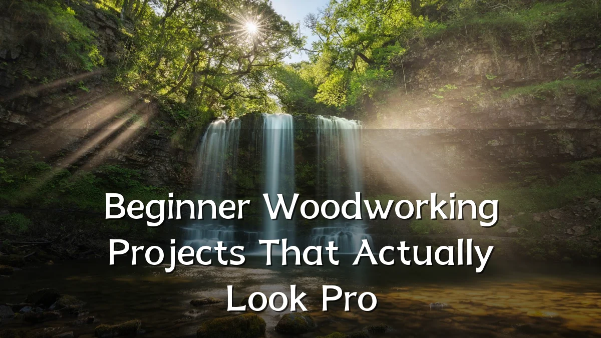 Beginner Woodworking Projects That Actually Look Pro