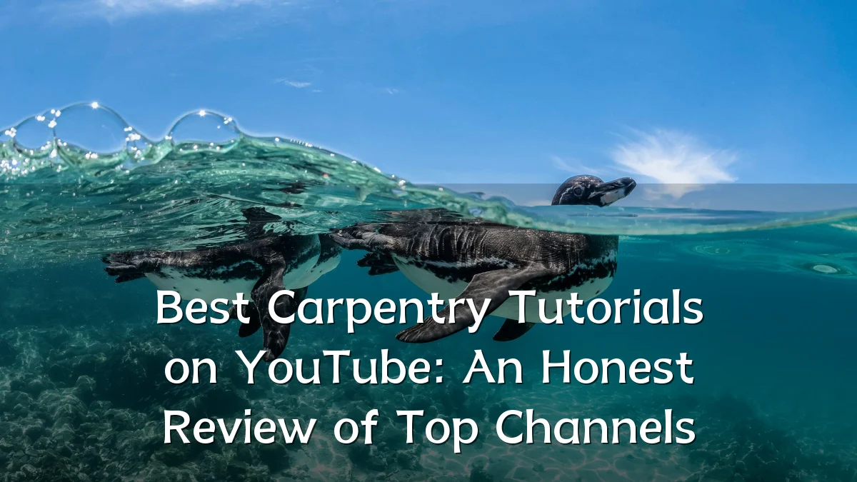 Best Carpentry Tutorials on YouTube: An Honest Review of Top Channels