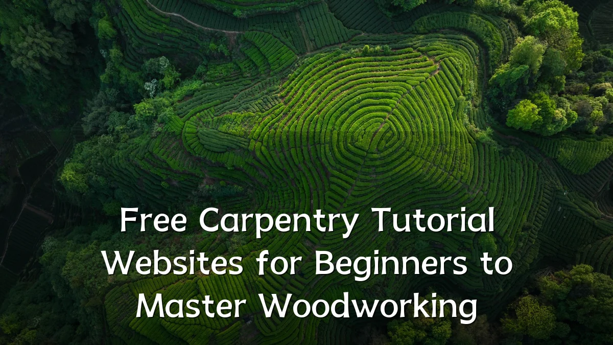 Free Carpentry Tutorial Websites for Beginners to Master Woodworking