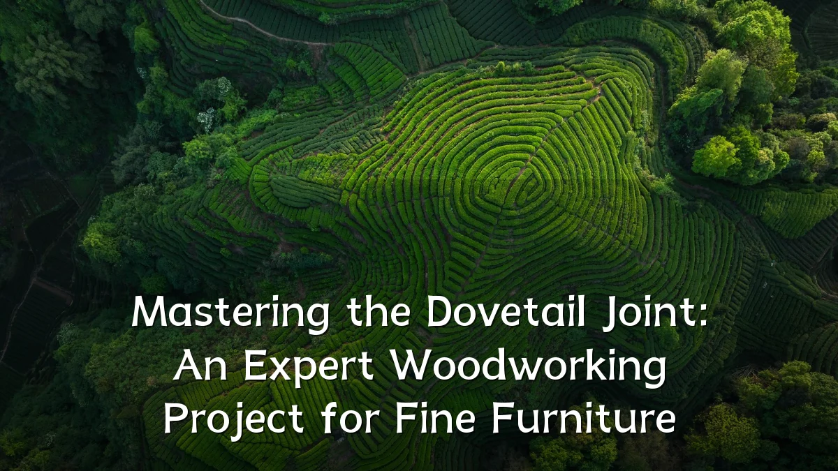 Mastering the Dovetail Joint: An Expert Woodworking Project for Fine Furniture