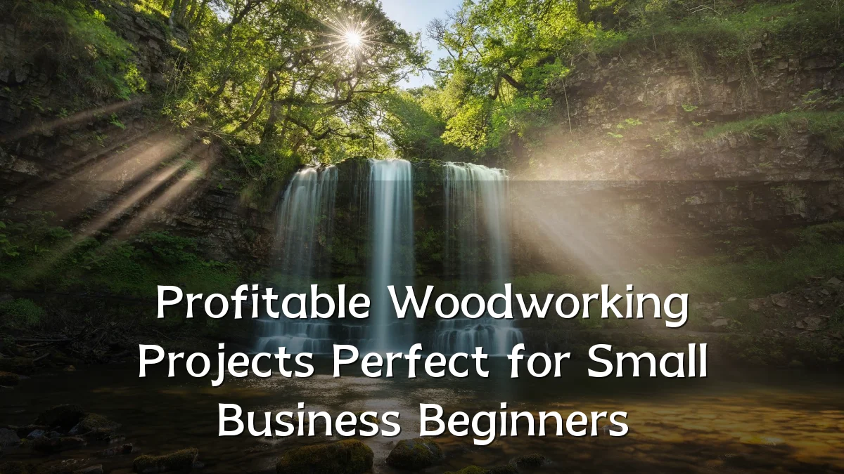 Profitable Woodworking Projects Perfect for Small Business Beginners