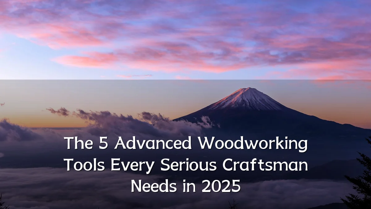 The 5 Advanced Woodworking Tools Every Serious Craftsman Needs in 2025