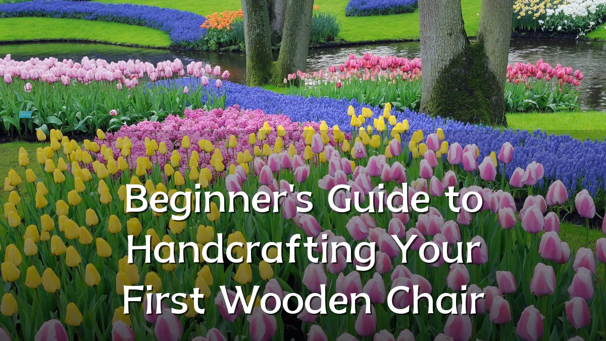 Beginner's Guide to Handcrafting Your First Wooden Chair